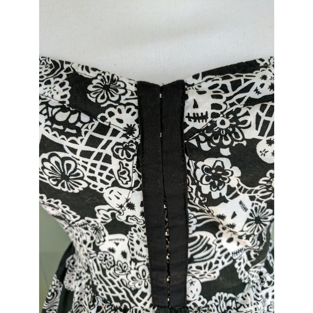 Royal Bones Skeleton Sugar Skull Dress - Picture 3 of 6